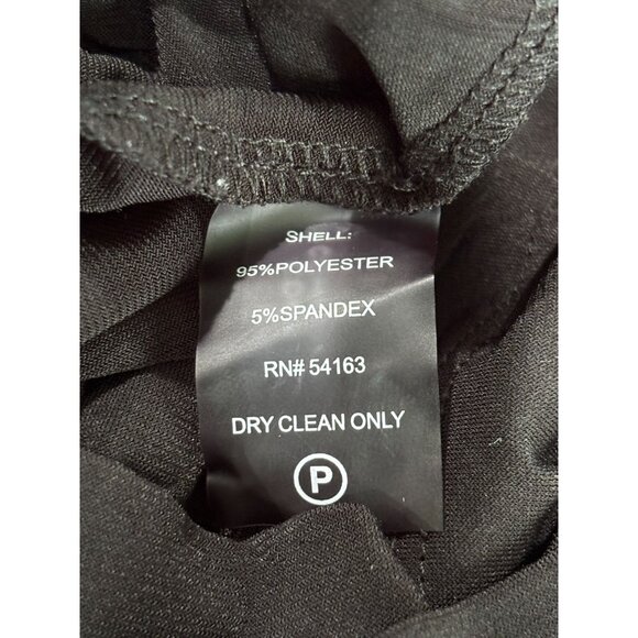 Calvin Klein Womens Black Cold Shoulder Romper Size 2 - Picture 4 of 8